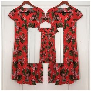 Floral maternity dress